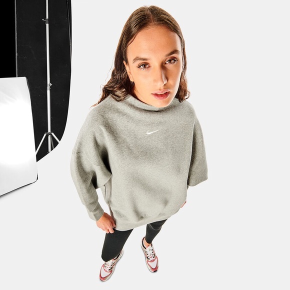 NIKE SPORTSWEAR SWEATSHIRT 3/4 - Picture 3 of 6